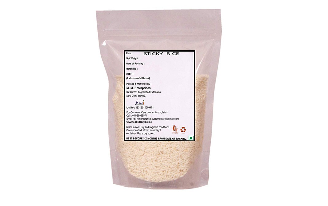 Food Library Thai Sticky Glutinous Rice    Pack  400 grams